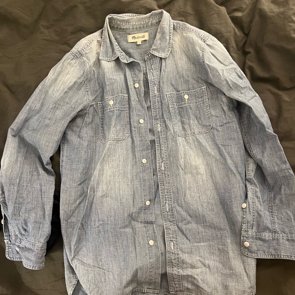 Blue Denim Shirt